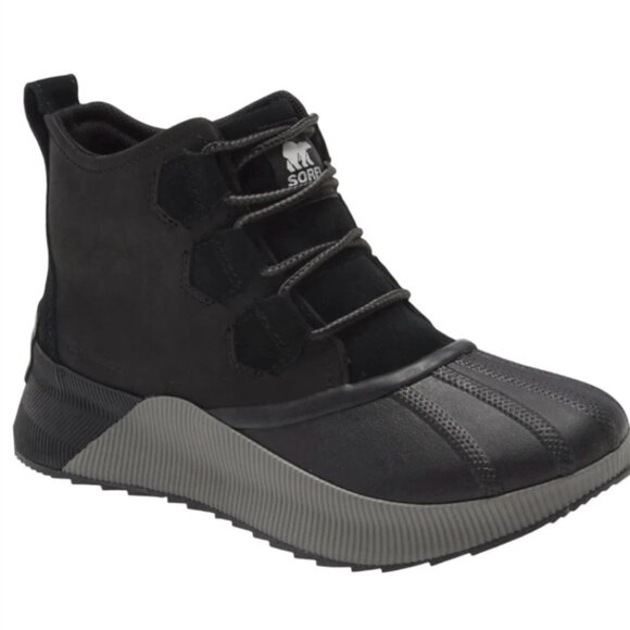 Sorel "Out N About III Waterproof Boots \\ Size 39 (8) // All Black - Picture 3 of 15
